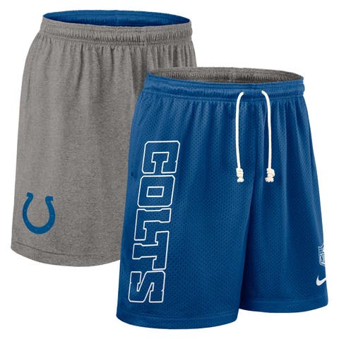 Men's Nike Royal Indianapolis Colts Sideline Reversible Performance Shorts