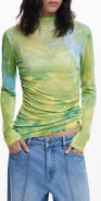 Desigual Mock Neck Sweater