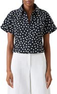 Akris punto Polka Dot Jacquard Fitted Jacket