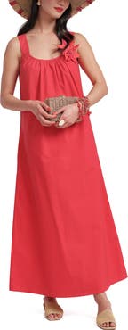 Frances Valentine Lynda Maxi Dress Solid