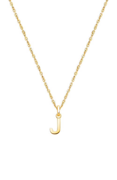 Tiny Blessings 14k Gold Modern Initial 12-14" Necklace In Gold