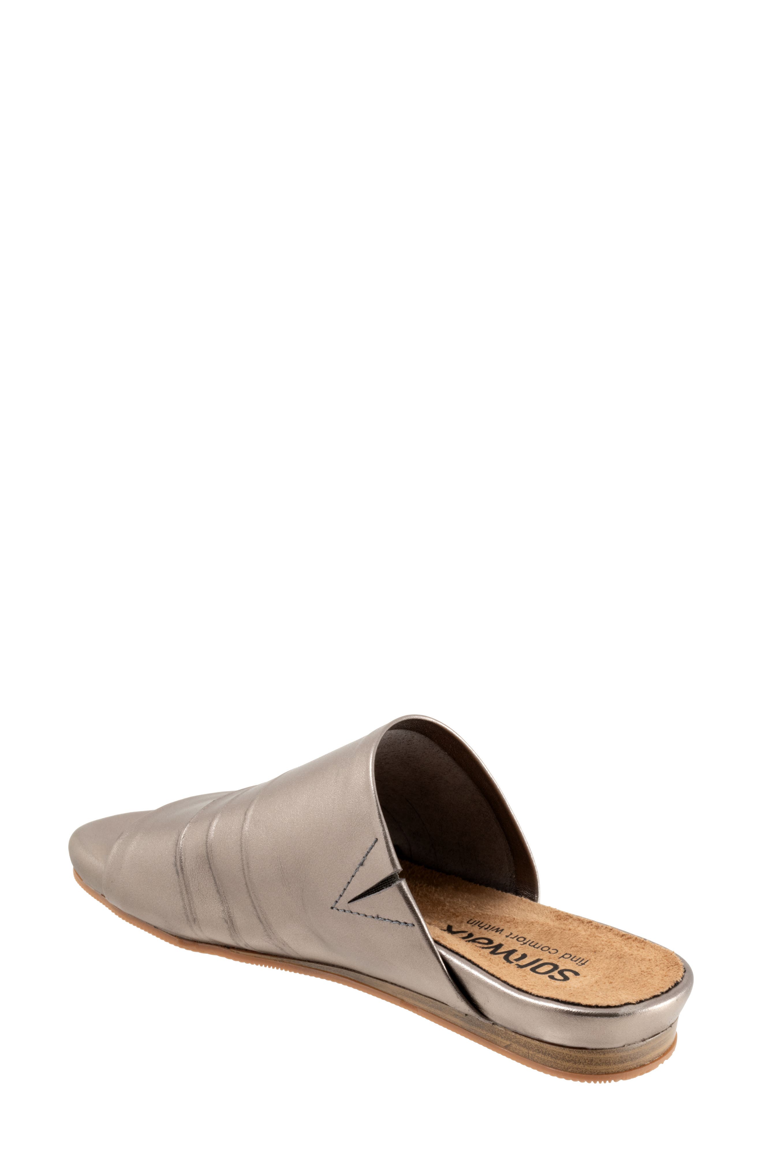 Camano Slide Sandal, Alternate, color, PEWTER