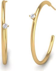 Seed2Stone Maxi Solo Diamond Hoops