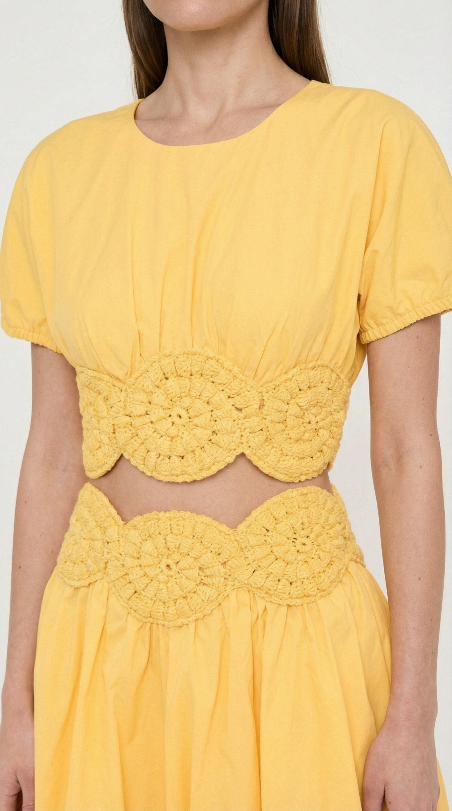 Amara Crochet Cotton Top - image 2