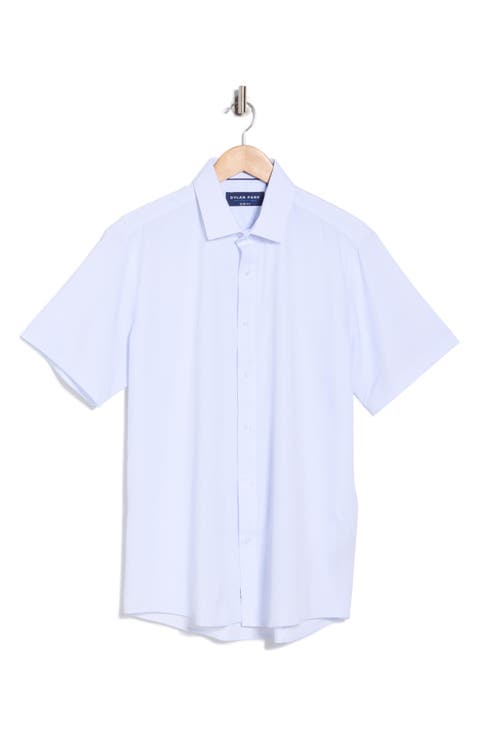 Slim Fit Perfect Stretch Long Sleeve Button Down Shirt