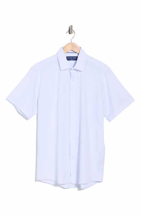 DYLAN PARK Slim Fit Perfect Stretch Long Sleeve Button Down Shirt