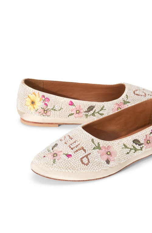 Staud Alba Ballet Flat In Multi