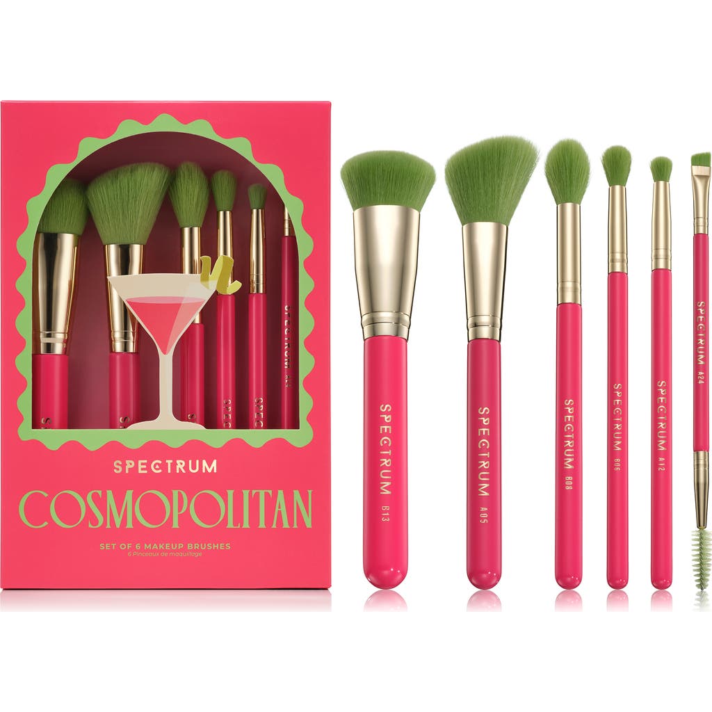 SPECTRUM Cocktails Collection Cosmopolitan 6-Piece Makeup Brush Set  product