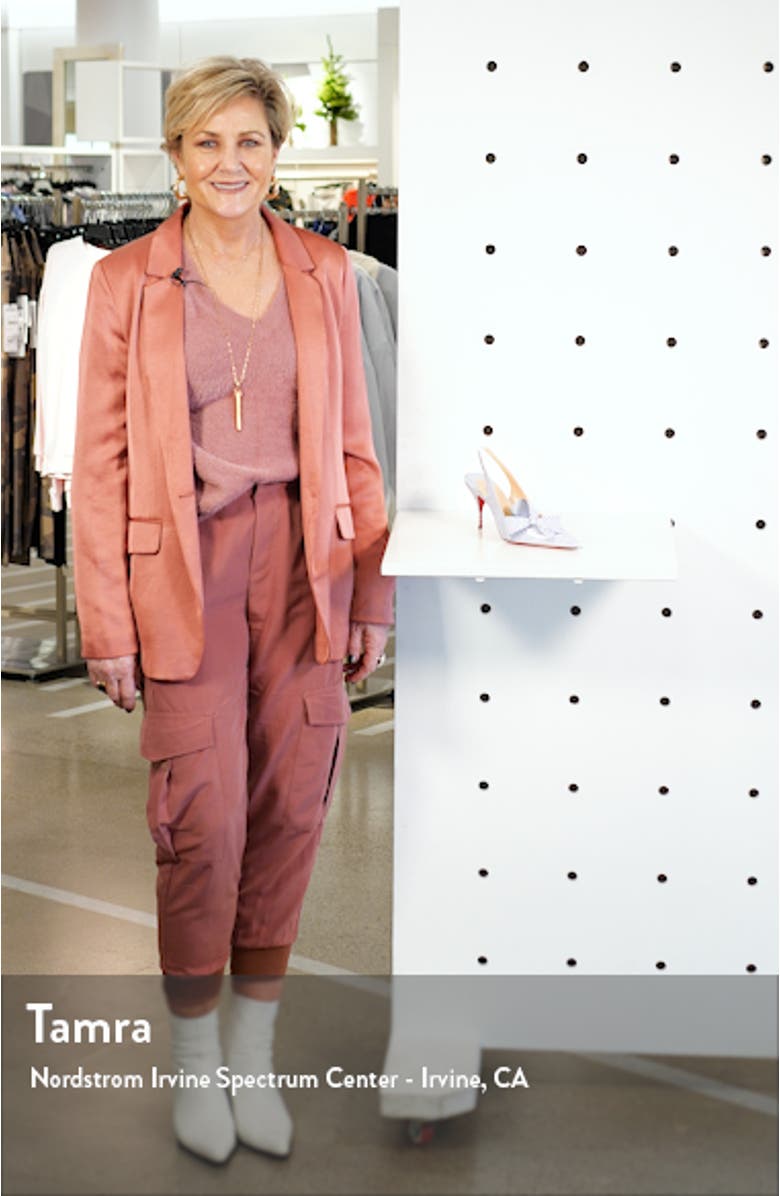 Clare Bow Pointed Toe Slingback Pump, sales video thumbnail