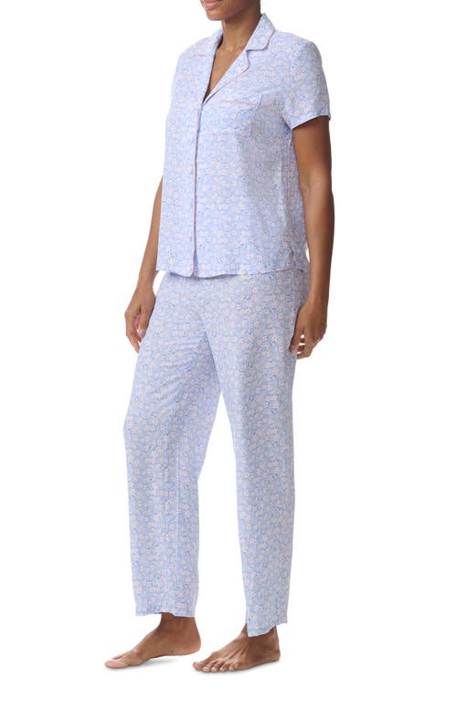 Splendid Print Pajamas In Dotty Daisy