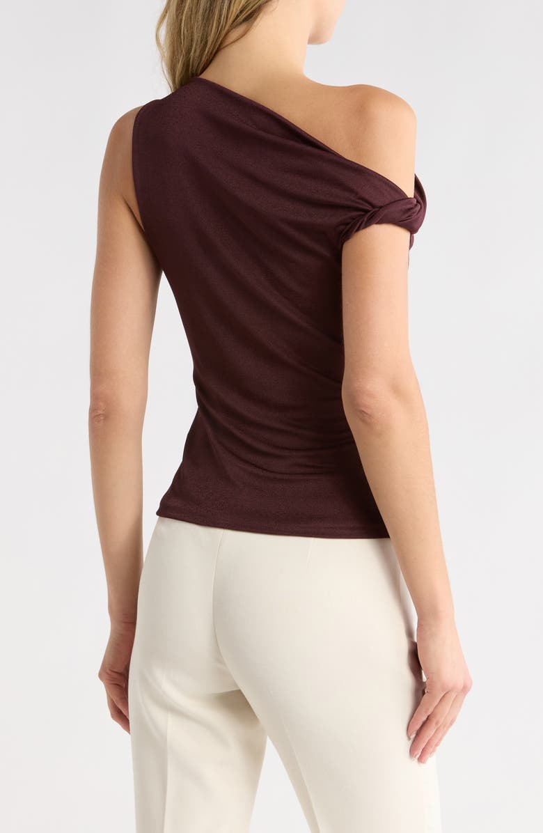 rag & bone Agnes Off the Shoulder Top, Alternate, color, Chocolate Brown