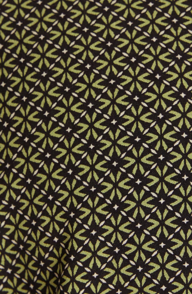 Johnny Bigg Flynn Geo Print Short Sleeve Button-Up Shirt, Alternate, color, 