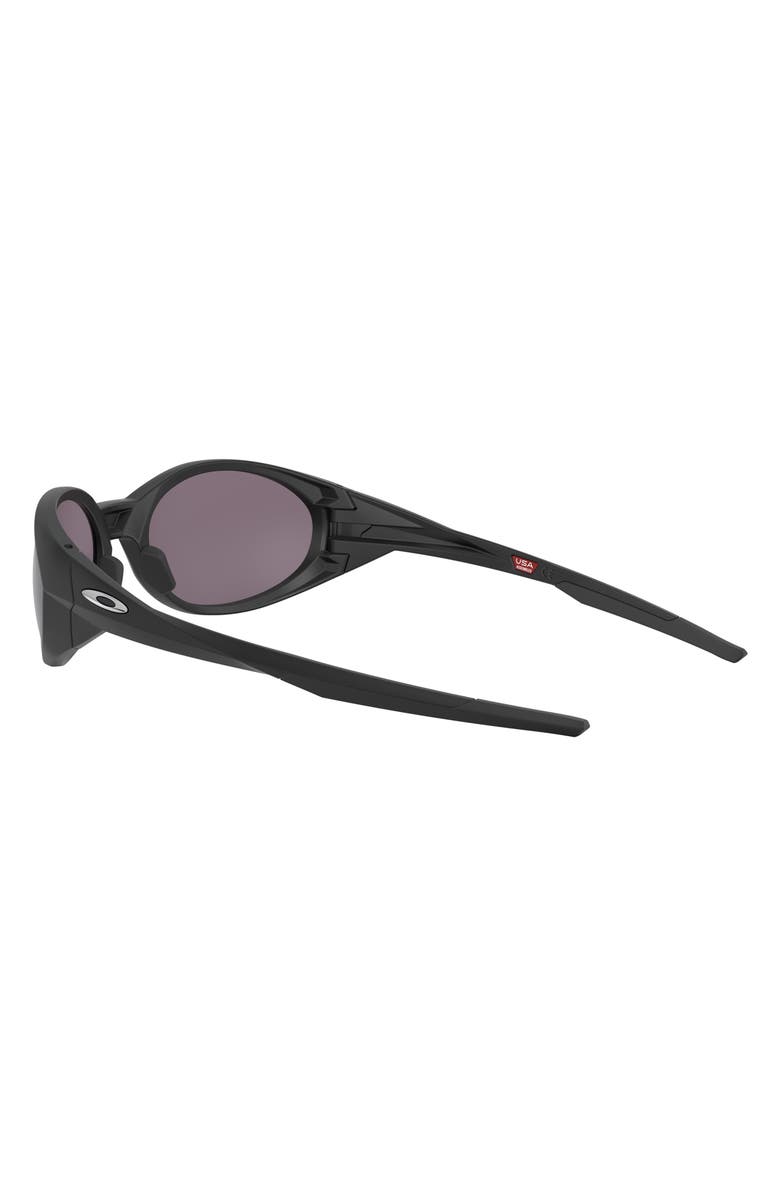 Oakley Eye Jacket Redux 58mm Prizm<sup>™</sup> Rectangular Sunglasses, Alternate, color, Black