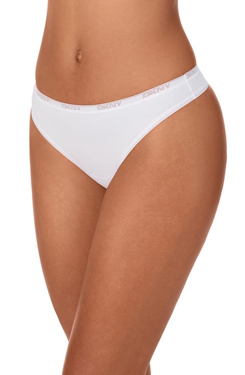 Cotton Blend Thong