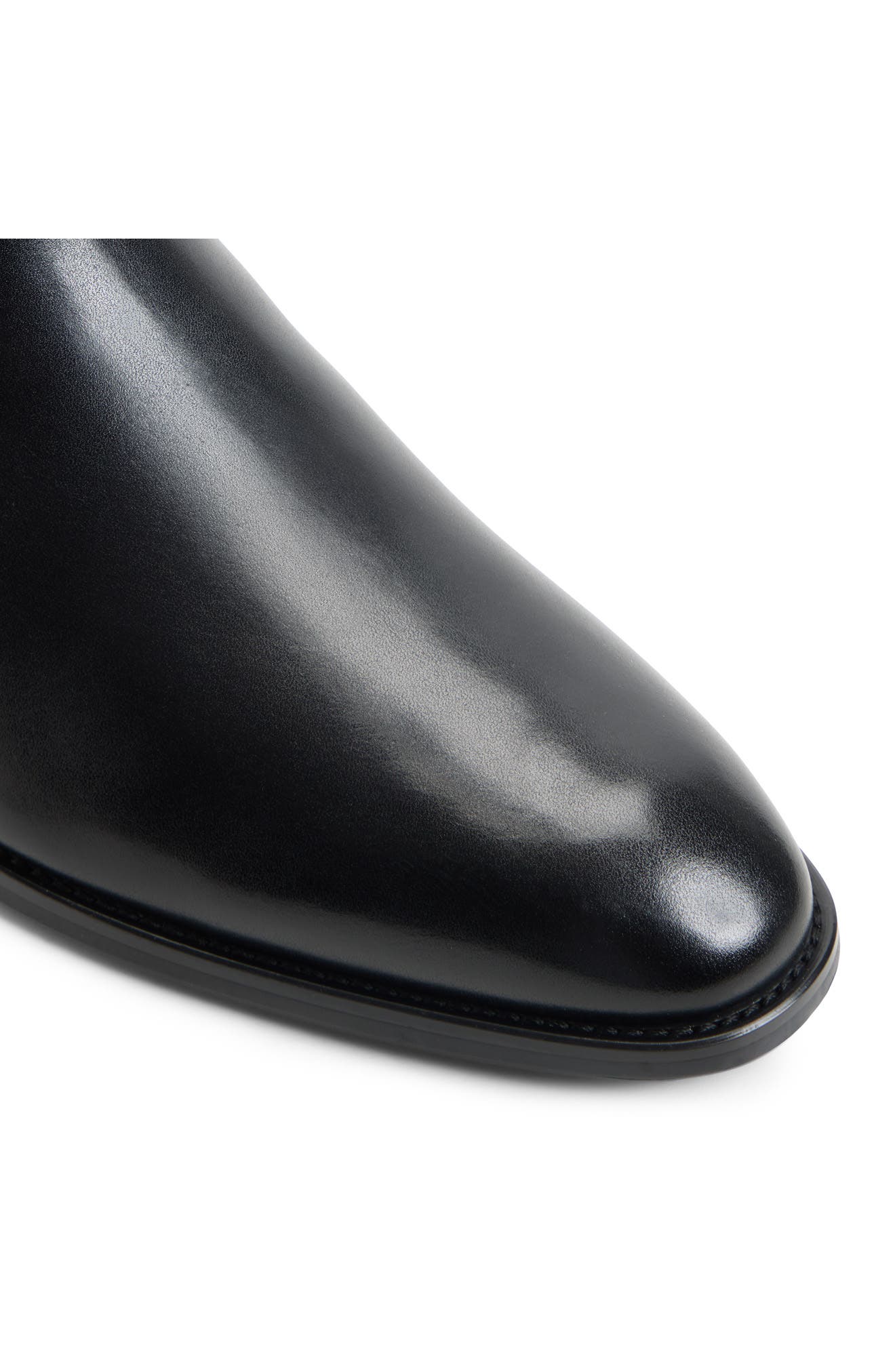 Bert Leather Chelsea Boot, Alternate, color, BLACK COMBO