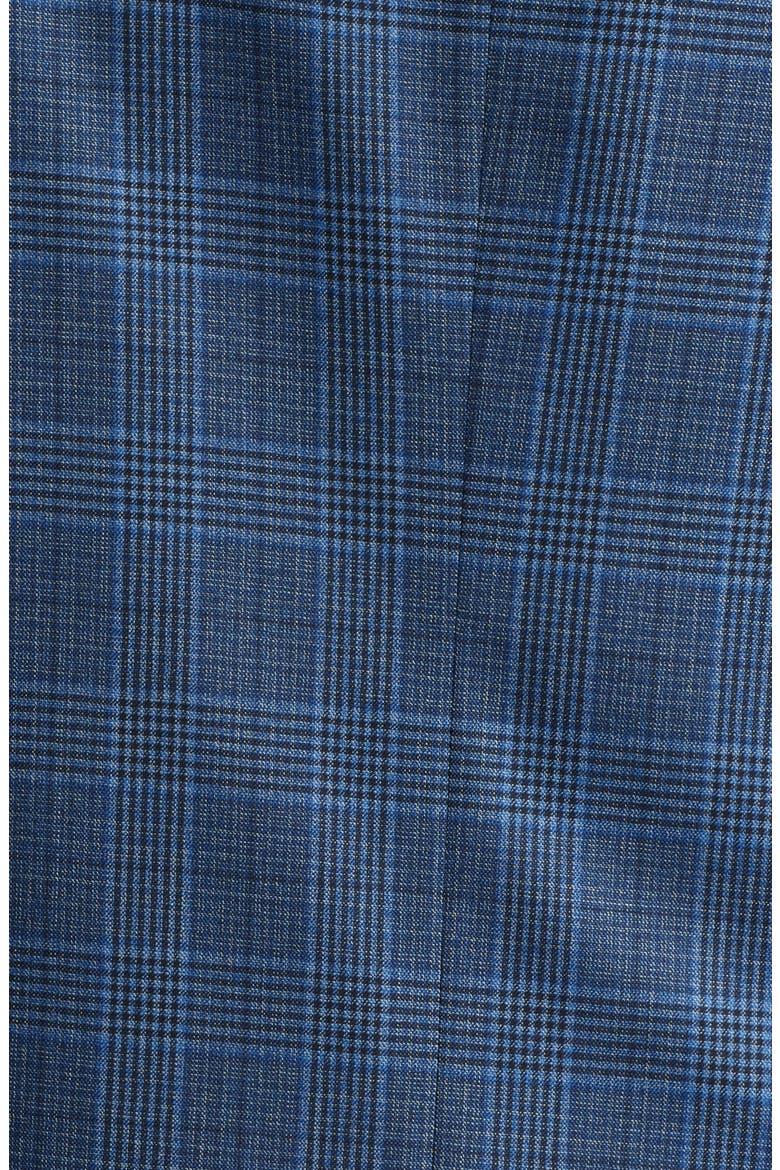 Flynn Classic Fit Blue Plaid Wool Sport Coat, Alternate, color, BLUE