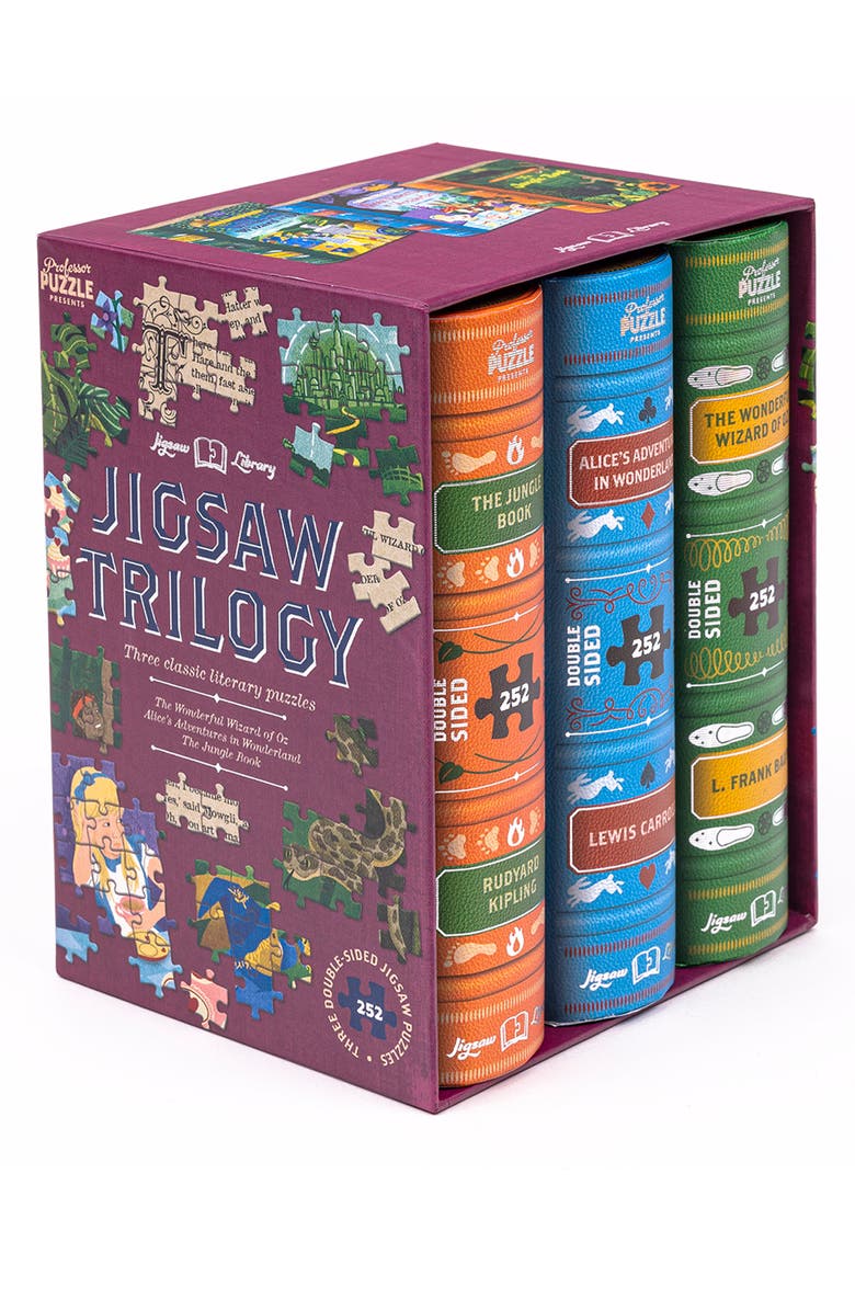Professor Puzzle Jigsaw Trilogy, Main, color, 