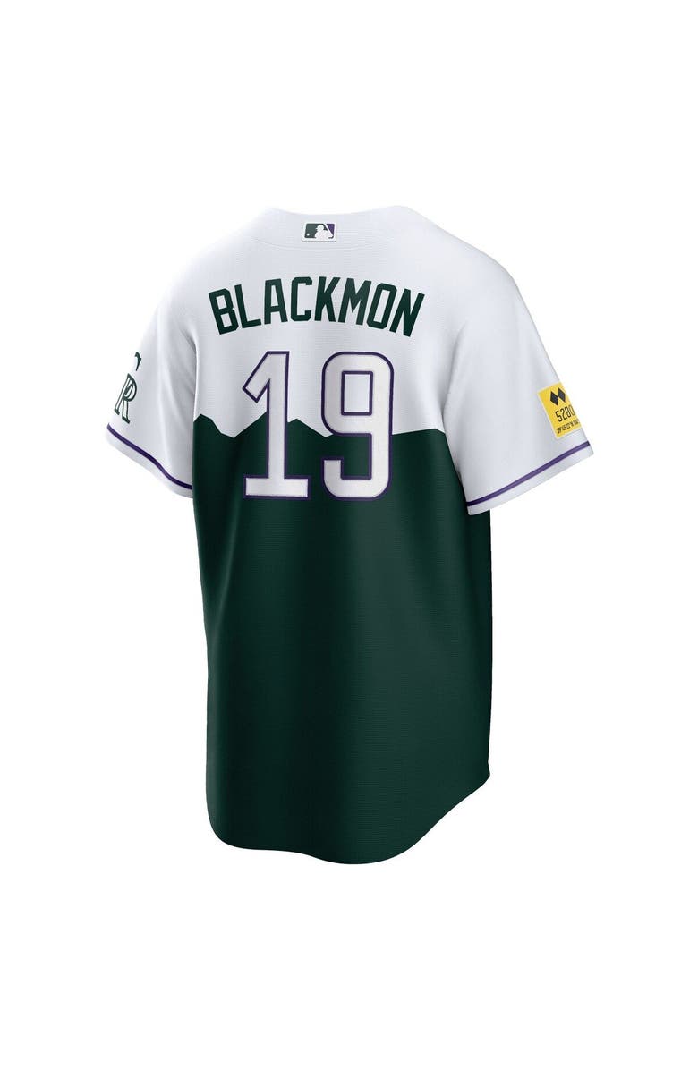 Nike Men's Nike Charlie Blackmon Green Colorado Rockies City Connect Replica Player Jersey, Alternate, color, 