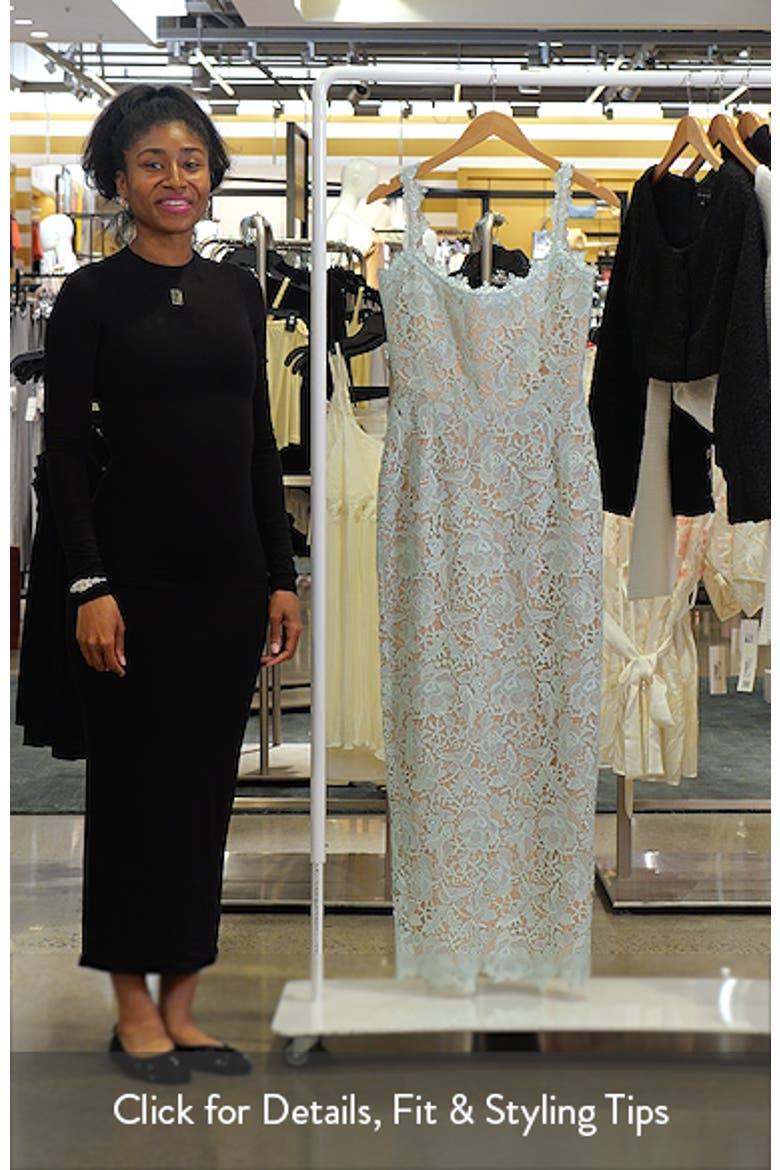 Coraline Floral Lace Cocktail Dress video