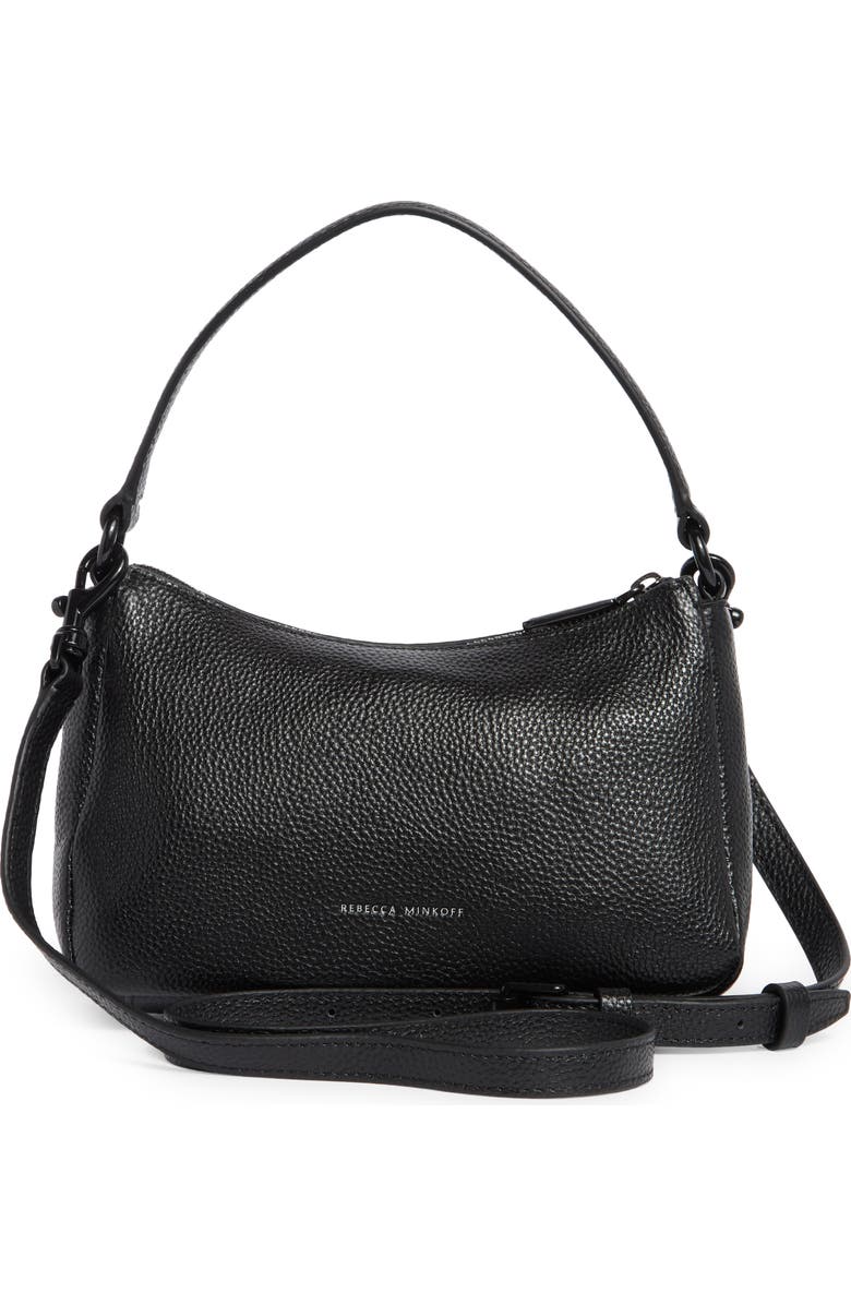 Rebecca Minkoff Megan Mini Leather Shoulder Bag, Alternate, color,