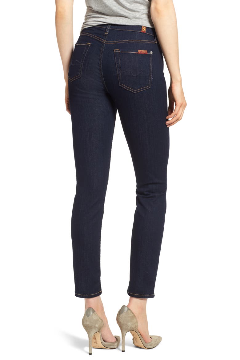 7 For All Mankind® b(air) Roxanne Ankle Skinny Jeans, Alternate, color, B(AIR) AUTHENTIC RINSE