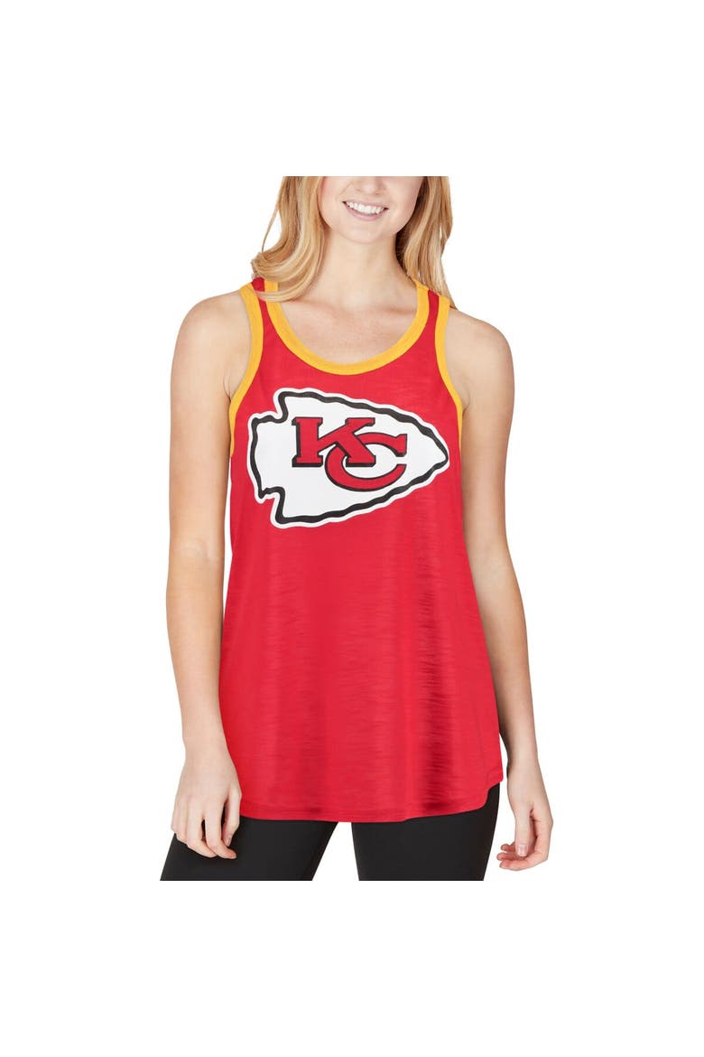 Women's G-III 4Her by Carl Banks Red Kansas City Chiefs Tater Tank Top, Alternate, color, Red