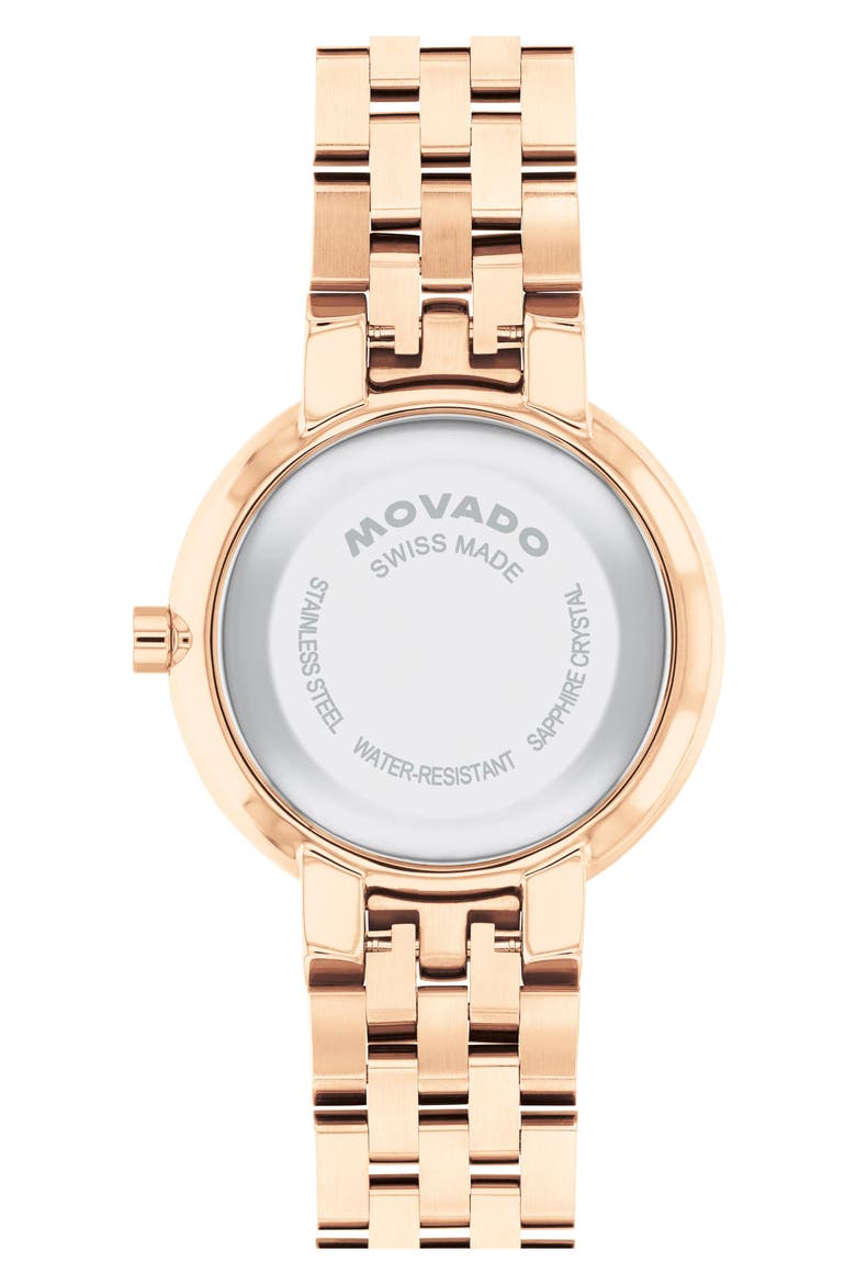 Museum Classic Bracelet Watch, 29.5mm, Alternate, color, ROSE GOLD