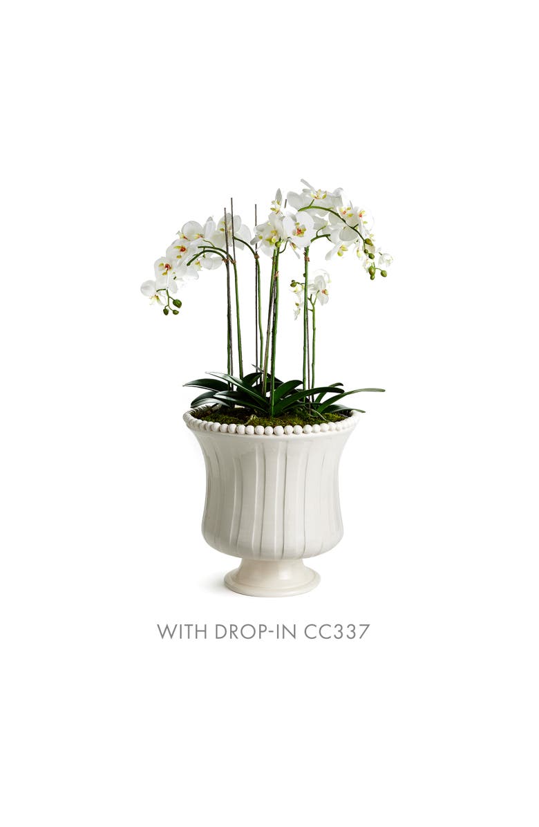 Napa Home & Garden Coletta Grande Flared Vase, Alternate, color, White