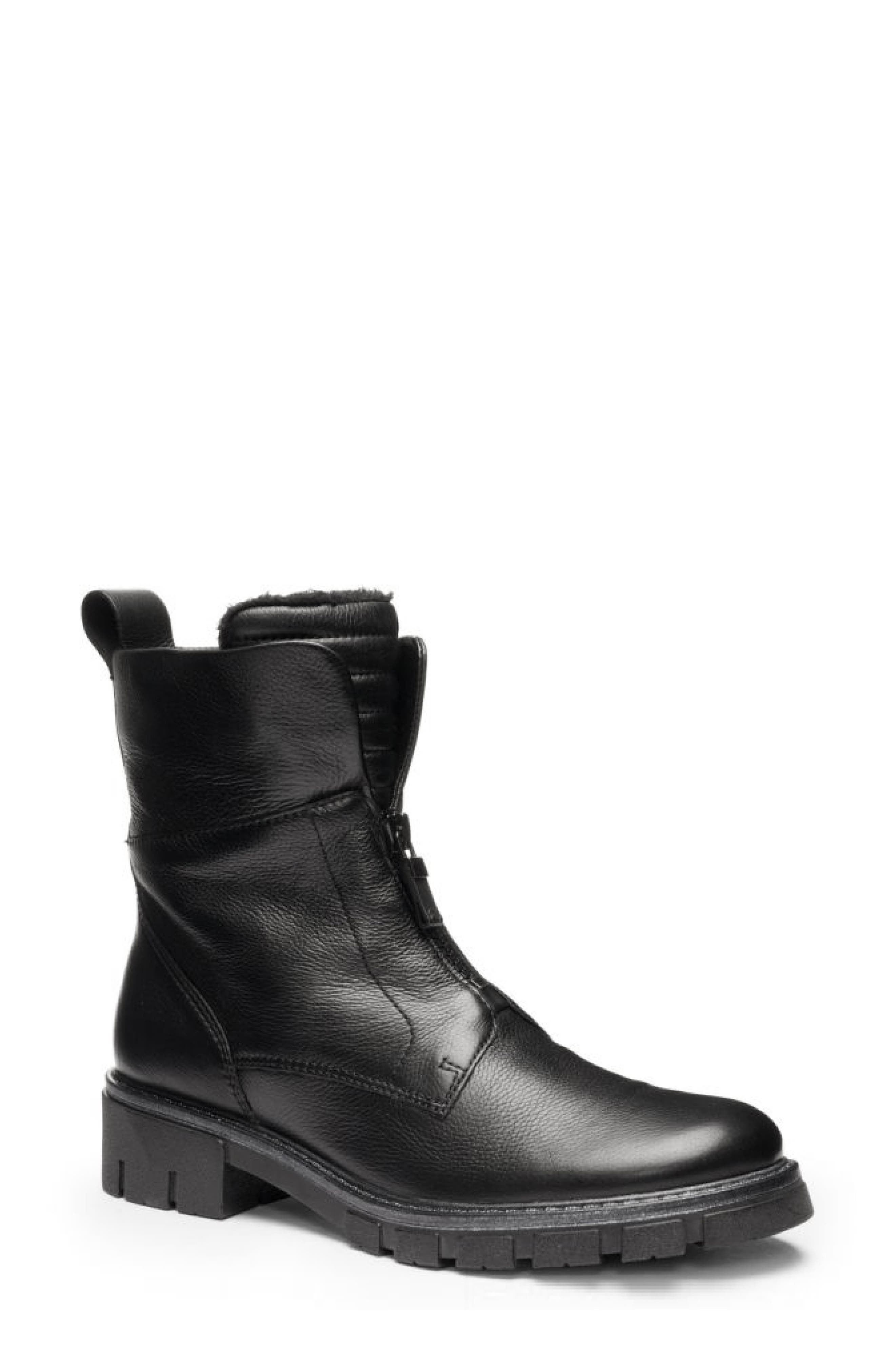 Deon Leather Bootie