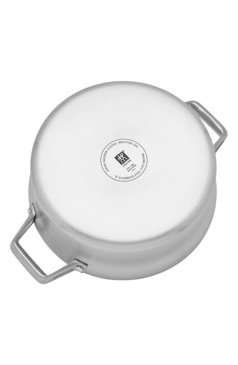 ZWILLING Motion Stainless Steel Dutch Oven, Alternate, color, Stainless Steel