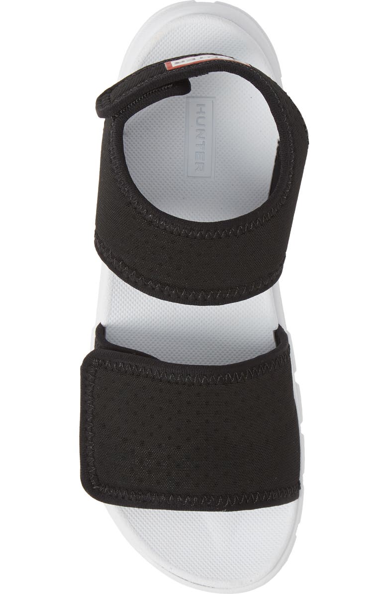 Hunter Original Quarter Strap Sandal, Alternate, color,