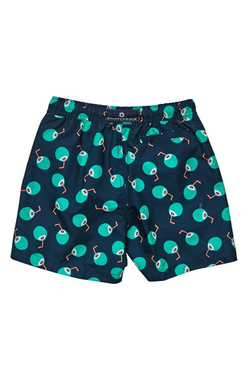 Snapper Rock Kids' Coco Loco Volley Board Shorts In Navy
