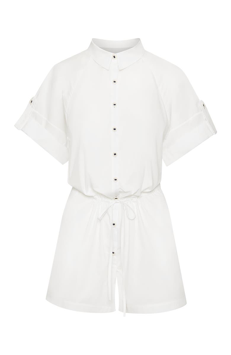 Ansea The Poplin Summer Suit, Main, color, White