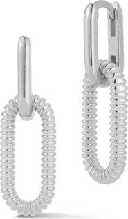 CHLOE AND MADISON Link Drop Earrings