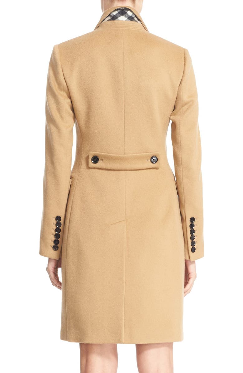 Burberry Sidlesham Wool & Cashmere Coat, Alternate, color,