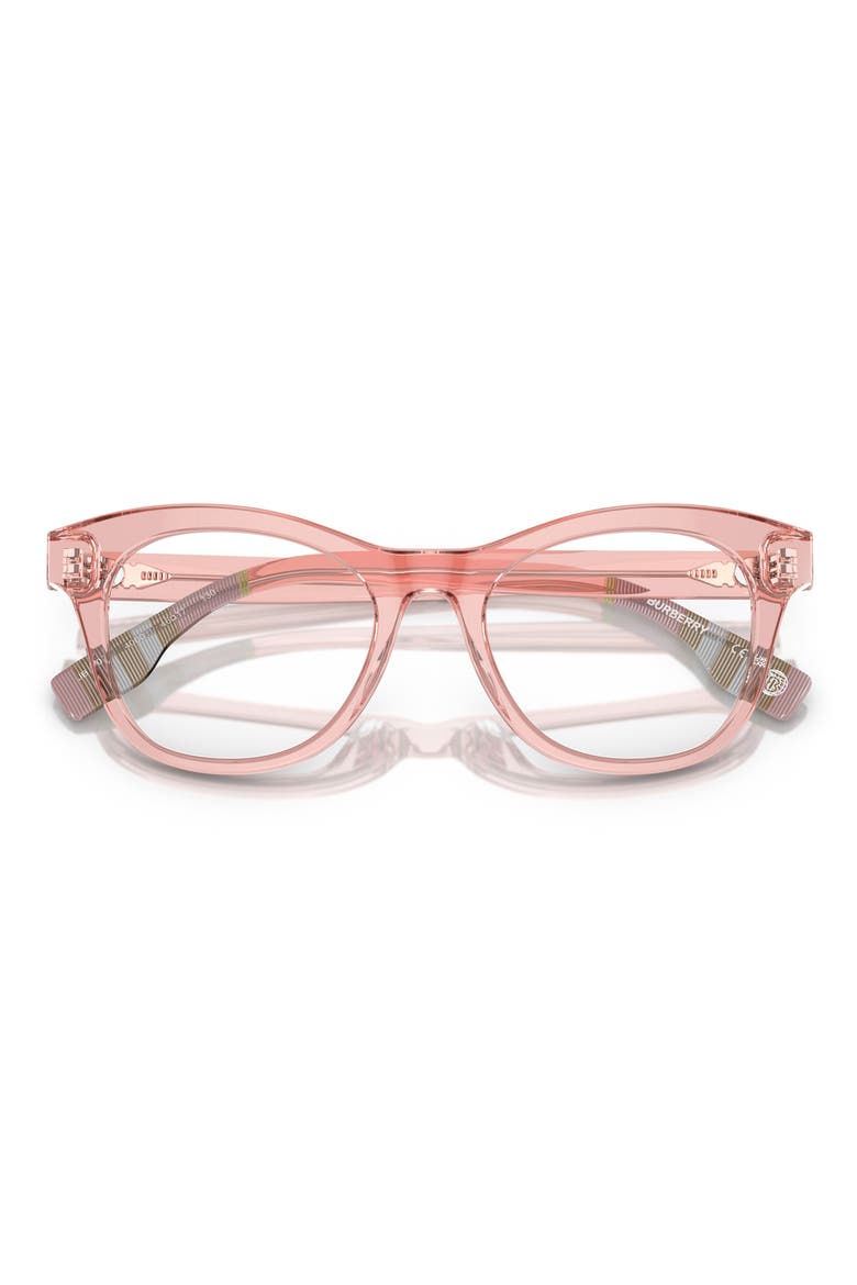 44mm Small Cat Eye Optical Glasses, Alternate, color, PINK / DEMO LENS