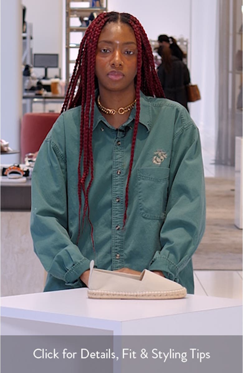 Roma Espadrille Flat, sales video thumbnail