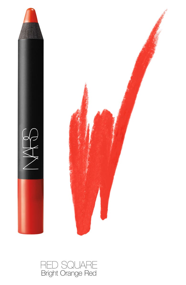 NARS Velvet Matte Lipstick Pencil, Alternate, color, Red Square