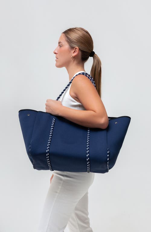 Pop Ups Brand Everyday Neoprene Tote In Blue