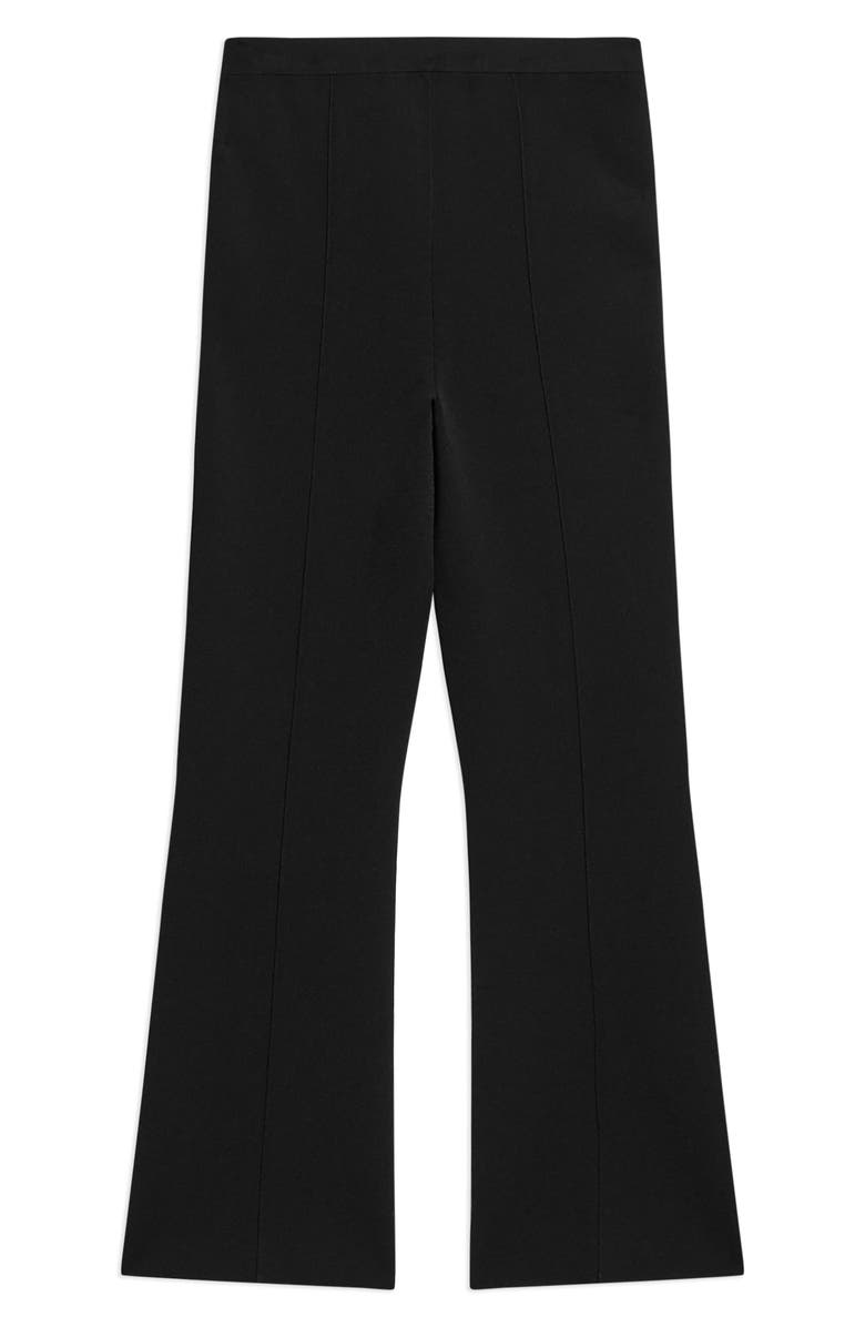 Theory Compact Crepe Pants, Alternate, color, Black