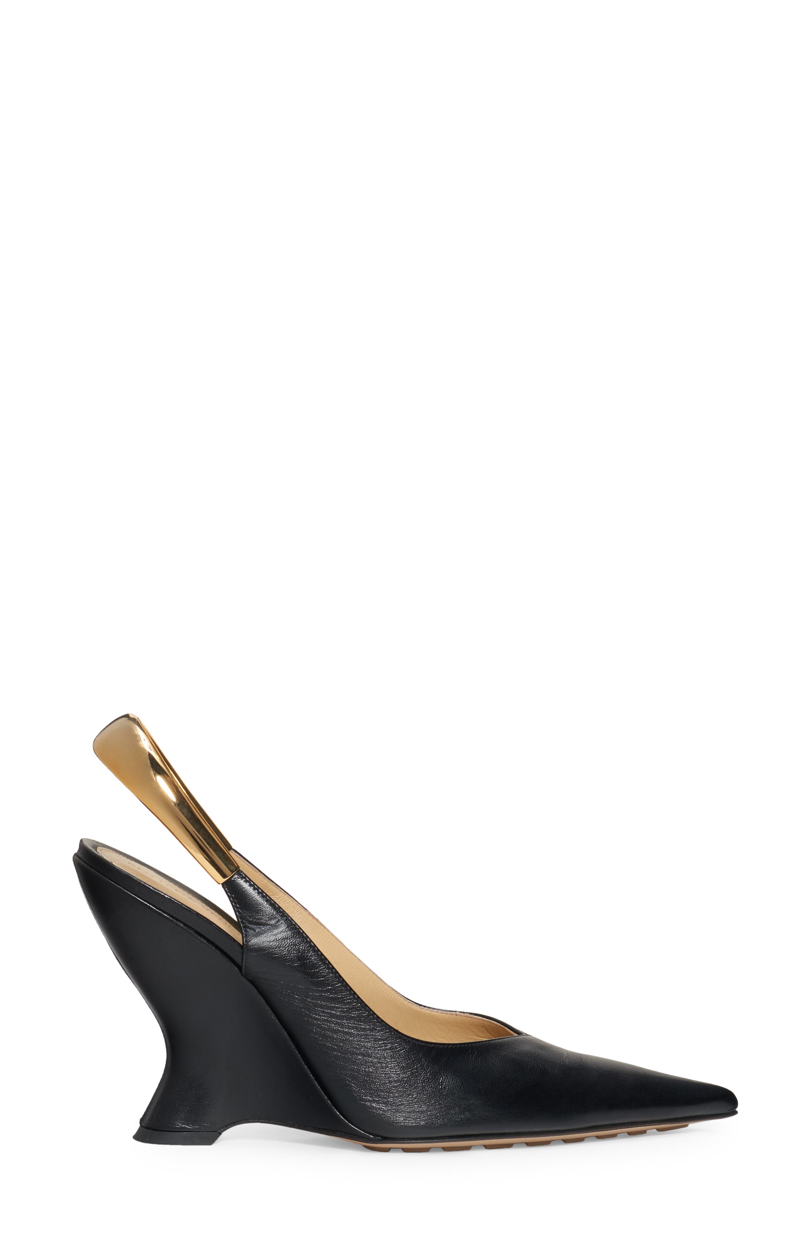 Bottega Veneta Slingback Pointed Toe Pump, Alternate, color, 