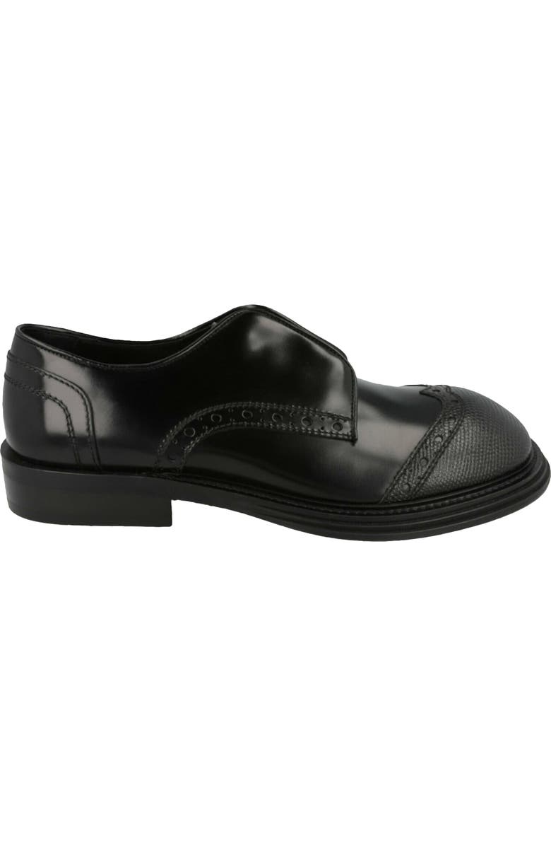 FERRAGAMO Festo Wingtip Oxford, Alternate, color, Black