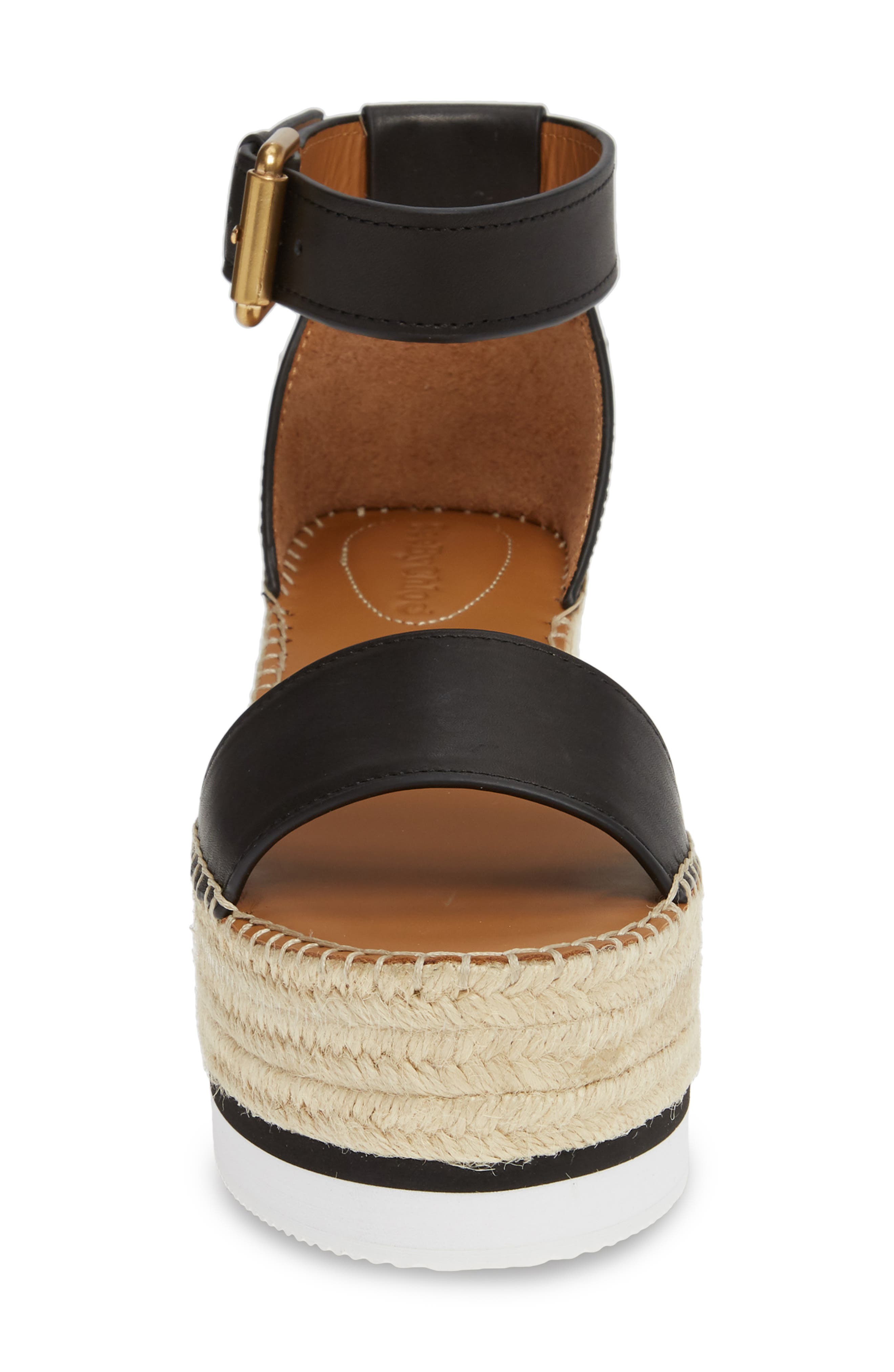 See by Chloé Glyn Platform Espadrille Sandal, Alternate, color, 