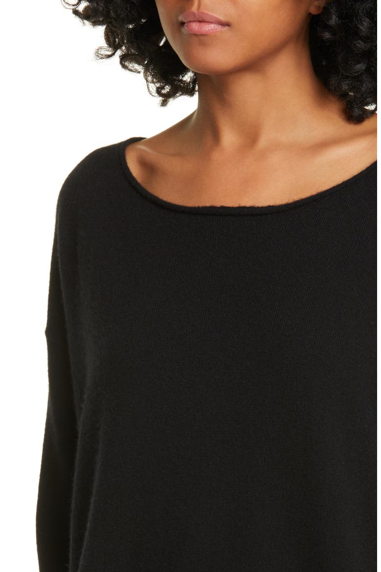 Jolene Cashmere Sweater, Alternate, color, BLACK