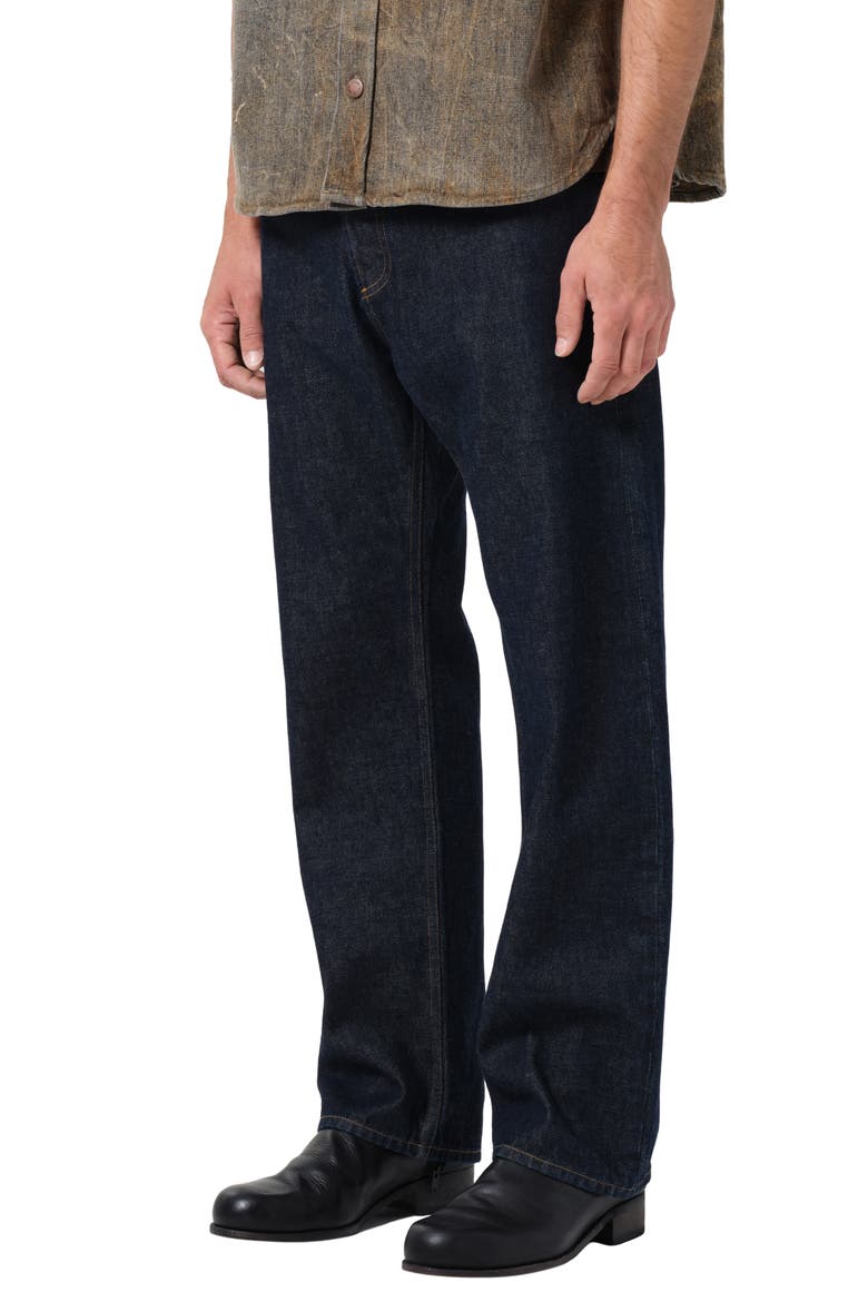 Magnus Straight Leg Trouser Jeans, Alternate, color, RINSE DARK INDIGO