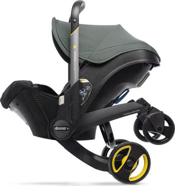 Convertible Infant Car Seat/Compact Stroller System with Base