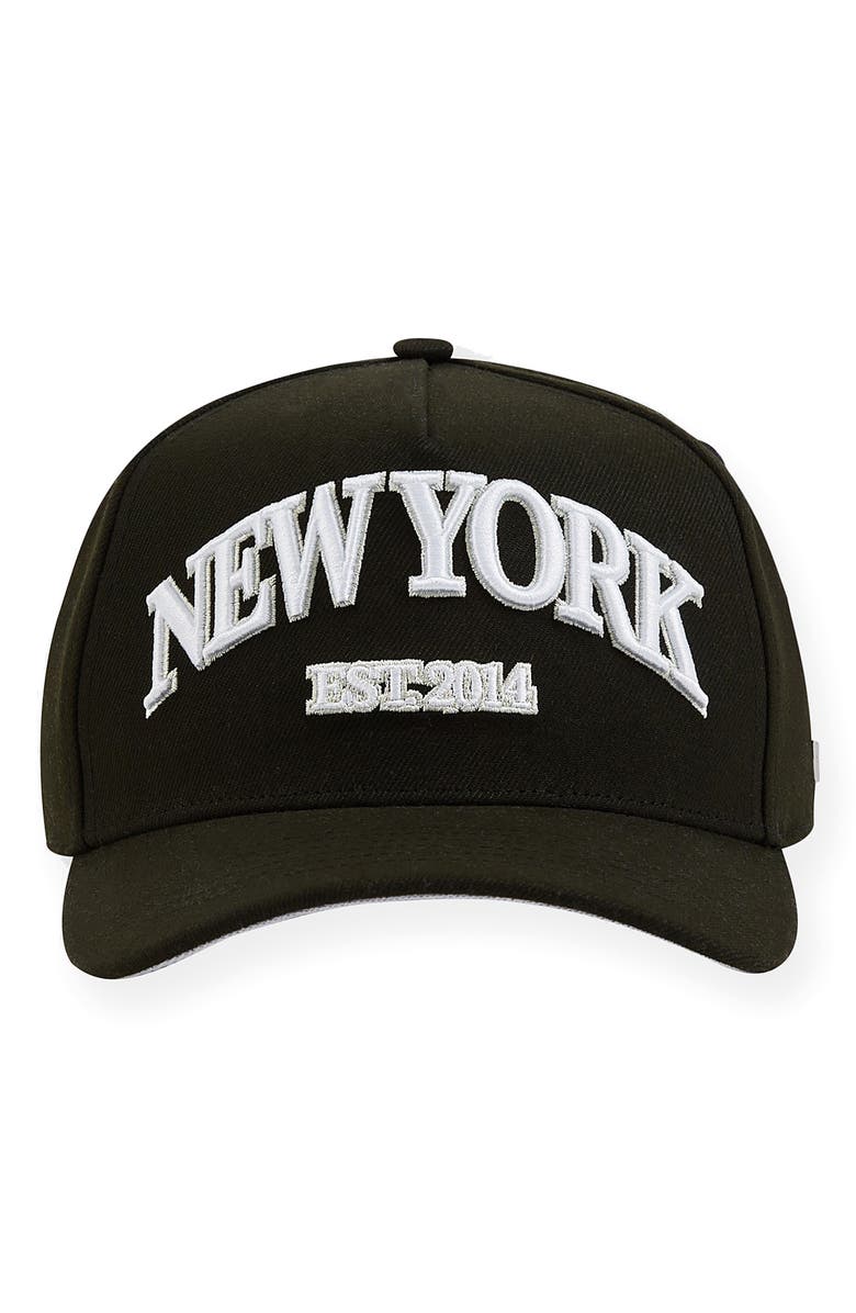 PAPER PLANES Planes New York A-Frame Snapback Baseball Cap, Alternate, color, Black