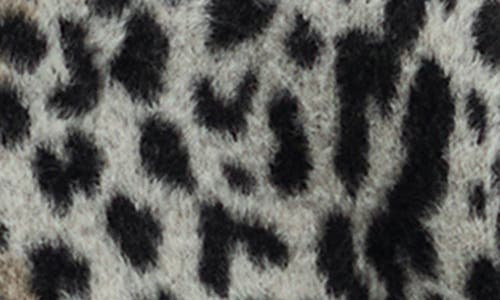 Mango Faux Fur Sweater In Black