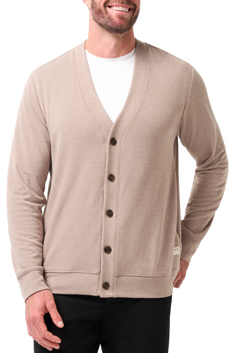 Cloud Cardigan, Main, color, HEATHER WEATHERED TEAK