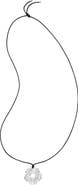 Tory Burch Forget Me Not Cord Necklace